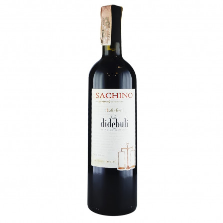 Вино Didebuli Sachino червоне сухе 12% 0,75л