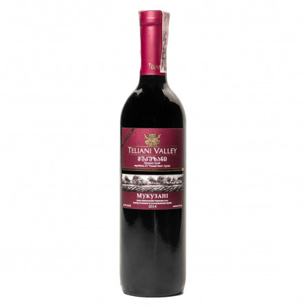 Вино Teliani Valley Мукузані червоне сухе 13% 0,75л slide 1