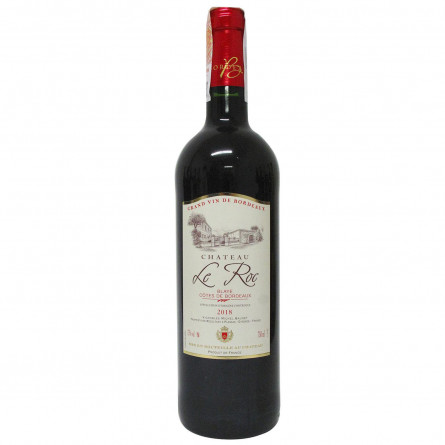 Вино Chateau Le Roc Blaye Cote de Bordeaux красное свухое 13% 0,75л