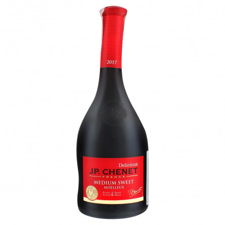 Вино J.P. Chenet Rouge Medium Sweet червоне напівсолодке 12% 0,75л