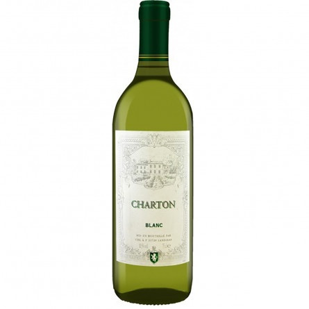Вино Charton Blanc белое сухое 10,5% 0,75л slide 1