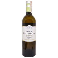 Вино Chateau Haut-Mouleyre Bordeaux Sauvignon Blanc белое сухое 13% 0,75л mini slide 1