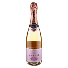 Вино игристое Calvet Cremant de Bordeaux Brut Rose розовое сухое 10,5% 0,75л mini slide 1