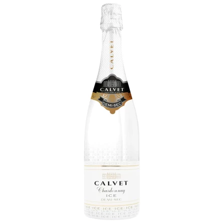 Вино ігристе Calvet Ice Chardonnay біле напівсолодке 11,5% 0,75л