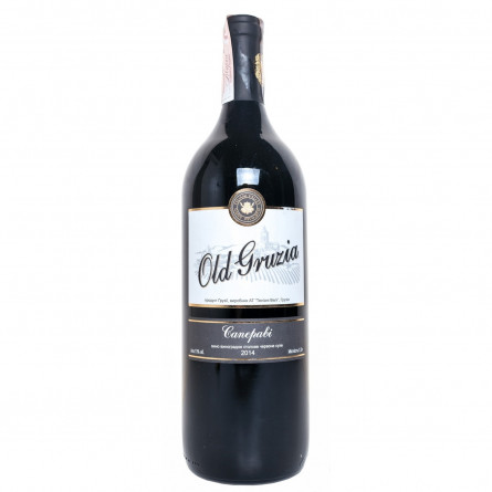 Вино Old Gruzia Саперави красное сухое 13% 1.5л