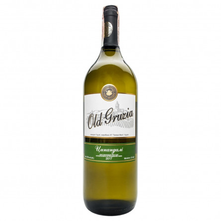 Вино Old Gruzia Цинандали белое сухое 13% 1,5л