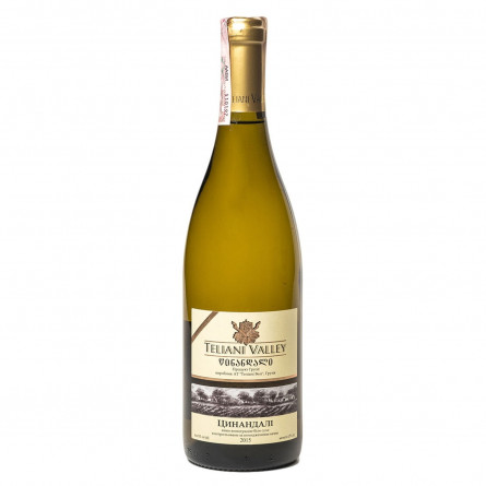 Вино Teliani Valley Цинандалі біле сухе 13% 0,75л