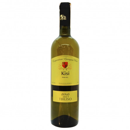Вино CGW Tbiliso Kisi белое сухое 12,5% 0,75л