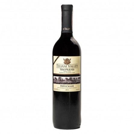 Вино Teliani Valley Піросмані червоне напівсолодке 12% 0.75л