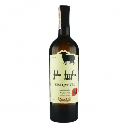 Вино Koncho&amp;Co Kisi Qvevri біле сухе 12,5% 0,75л