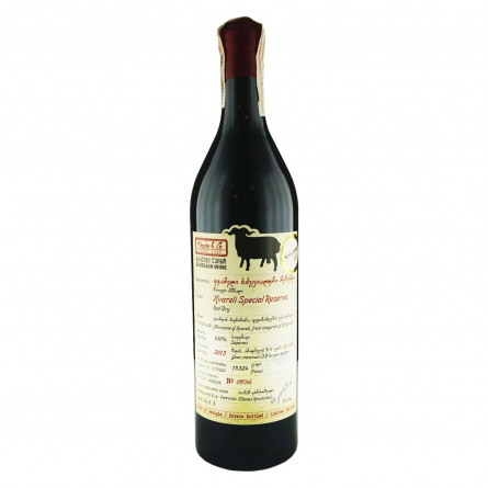 Вино Koncho&amp;Co Kvareli special reserve червоне сухе 14,5% 0,75л