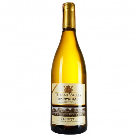 Вино Teliani Valley Тбілісурі біле напівсухе 12% 0,75л