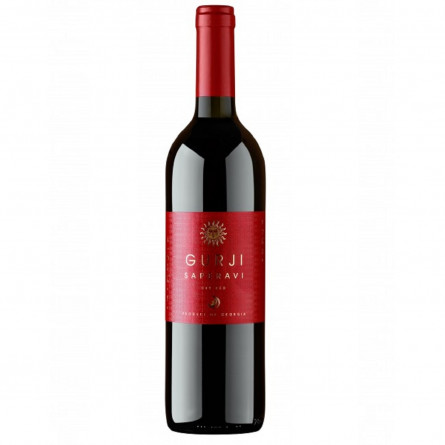 Вино Gurji Саперави красное сухое 13% 0,75л slide 1