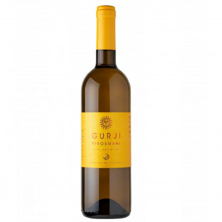 Вино Gurji Пиросмани белое полусухое 11% 0,75л slide 1