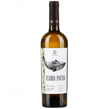 Вино Terra Initia Tsinandali біле сухе 13,5% 0,75л