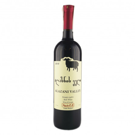 Вино Koncho & Co Verdzi Alazani Valley червоне напівсолодке 12% 0,75л