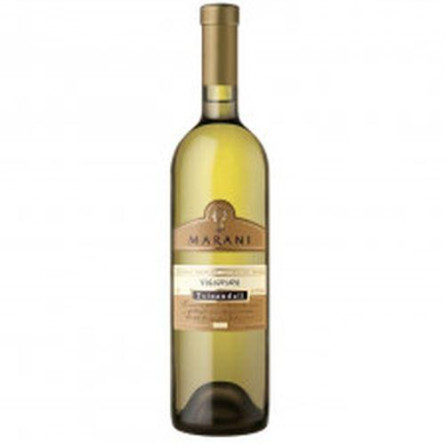 Вино Marani Цинандали белое сухое 13% 0,75л slide 1