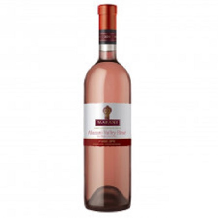 Вино Marani Алазанська долина рожеве напівсолодке 11,5% 0,75л slide 1