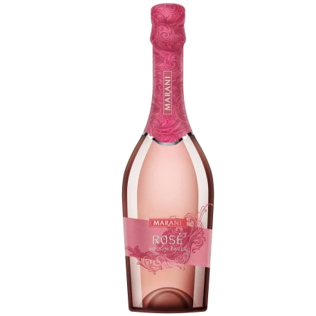 Вино ігристе Marani Rose рожеве напівсолодке 11,5% 0,75л