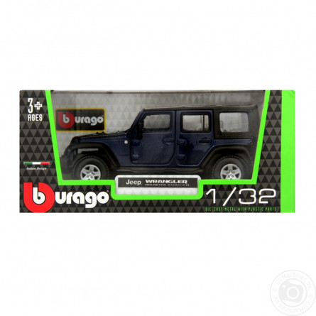 Игрушка Burago Jeep Wra автомодель 18-43012