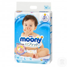 Подгузники детские Moony М 6-11кг 64шт mini slide 1