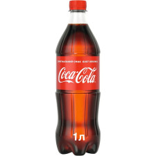 Напиток Coca-Cola газированный 1л mini slide 1