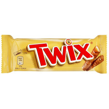Печиво Twix пісочне з карамеллю вкрите молочним шоколадом 50г mini slide 1