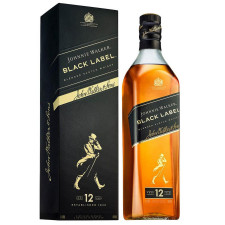Виски Johnnie Walker Black Label 12 лет 1л mini slide 1