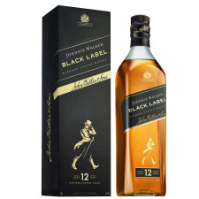 Виски Johnnie Walker Black Label 12 лет 40% 0,7л в подарочной коробке mini slide 1