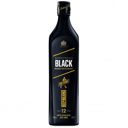 Віскі Johnnie Walker Black Label Icon 12 років 40% 0,7л