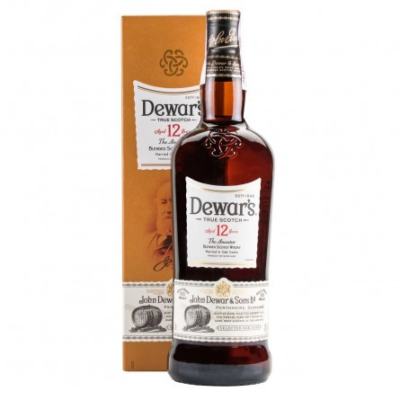 Виски Dewar's Special Reserve 12 лет 40% 1л в коробке