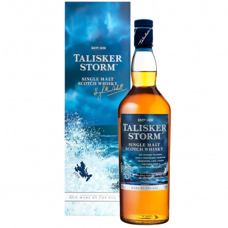Віскі Talisker Storm 45,8% 0,7л коробка