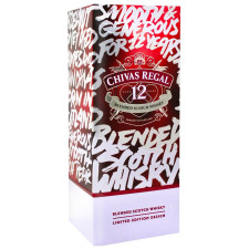 Віскі Chivas Regal 12 років 40% 0,7л в подарунковiй упаковці mini slide 1