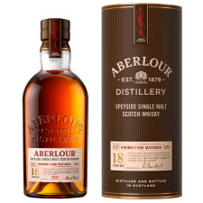 Виски Aberlour 18 лет 43% 0,7л в коробке mini slide 1