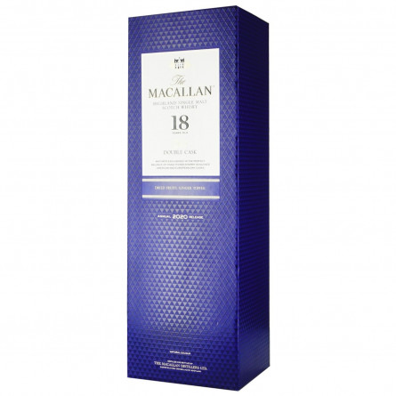Виски The Macallan Double Cask Matured 18 лет 43% 0,7л