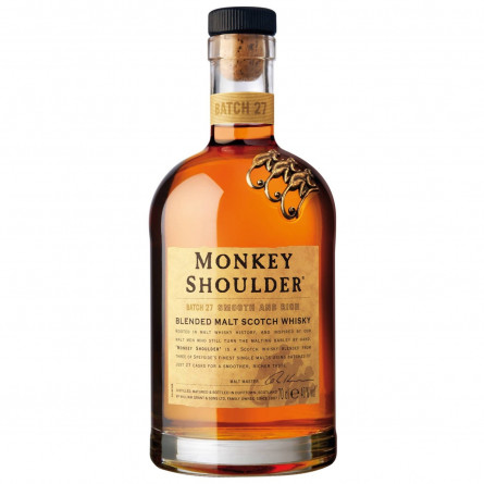 Виски Monkey Shoulder 40% 0,7л slide 1