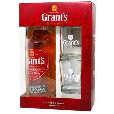 Виски Grant's Family Reserve 40% 0.7л + 2 бокала mini slide 1