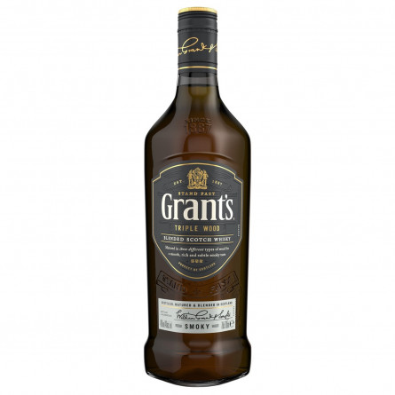 Виски Grant`s Triple Wood Smoky 40% 0,7л