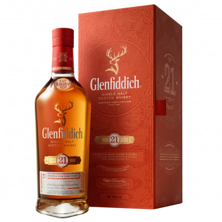 Виски Glenfiddich 21 год 42% 0,7л slide 1