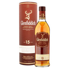 Виски Glenfiddich 15 лет 40% 0,7л в тубусе mini slide 1