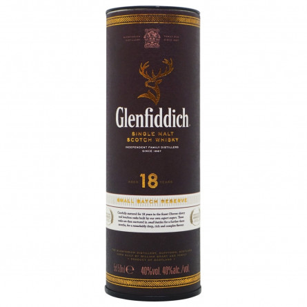 Виски Glenfiddich 18 лет 40% 50мл