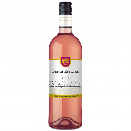 Вино Berri Estates Rose розовое полусухое 12% 0,75л