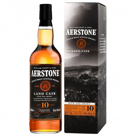 Виски William Grant & Sons Aerstone Land Cask 10лет 40% 0,7л slide 1