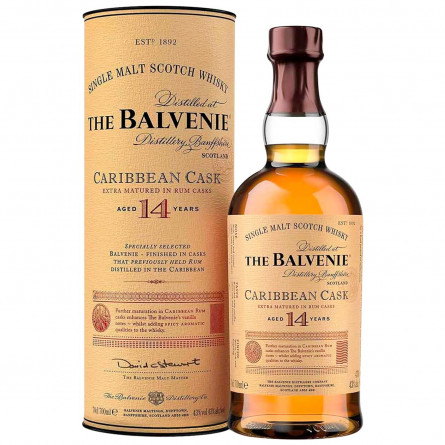 Виски Balvenie Caribbean Cask 14 лет 42% 0,7л slide 1