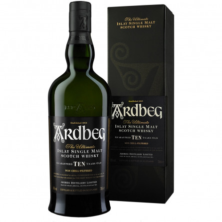 Виски Ardbeg 10 лет 46% 0.7л