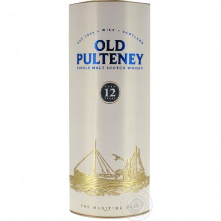 Виски Old Pulteney 12 лет 40% 0,7л