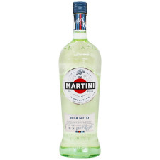 Вермут Martini Bianco белый десертный 15% 1л mini slide 1