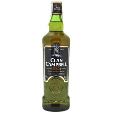 Віскі Clan Campbell 40% 0,7л mini slide 1