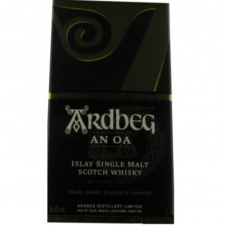 Виски Ardbeg AN OA 46,6% 0,7л подарочная упаковка