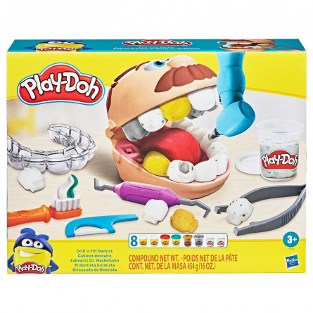 Набір для ліплення Play-Doh Містер Зубастик із золотими зубами